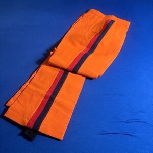 Rare White Stag 1980S Ski Retro PANTS Women's Sz 10 Orange Blue/Red NOS